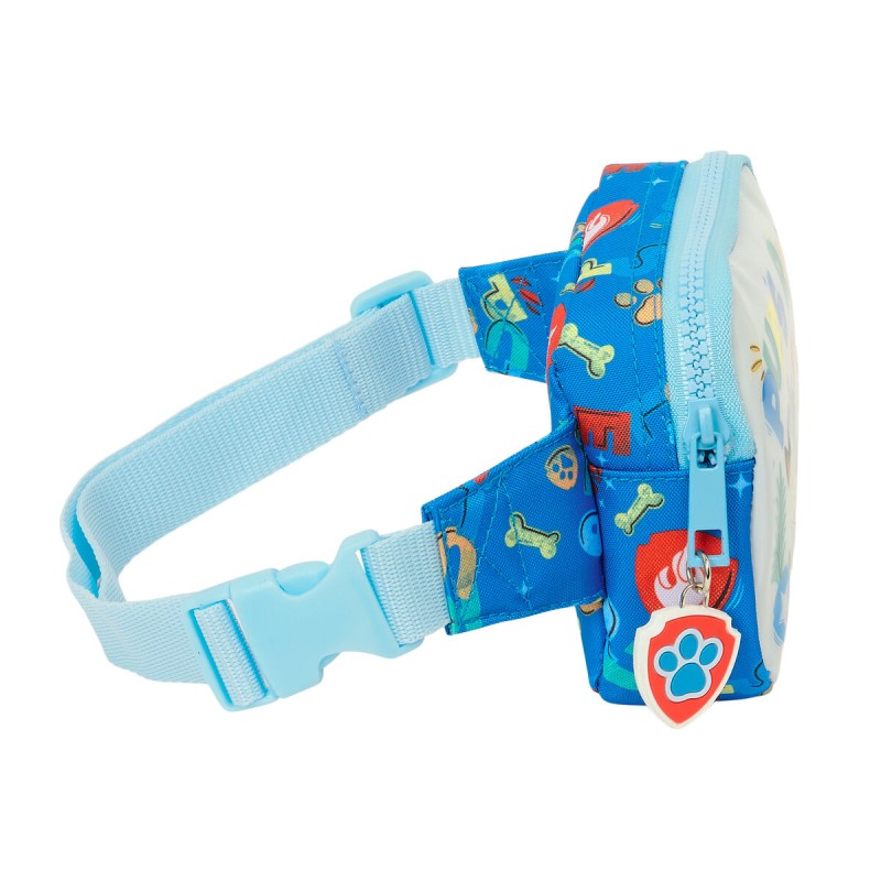 Sac banane The Paw Patrol Pups rule Bleu 14 x 11 x 4 cm