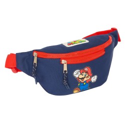 Belt Pouch Super Mario World Navy Blue 23 x 12 x 9 cm