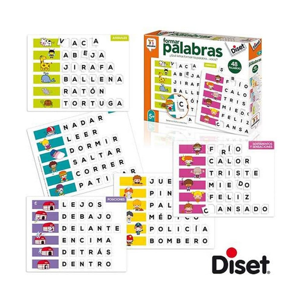 Educational Game Diset Create Words (ES)