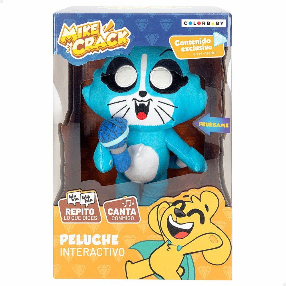 Soft toy with sounds Mikecrack Akela 25 cm Blue