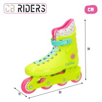 Inline Skates Colorbaby Yellow 38-39 (4 Units)