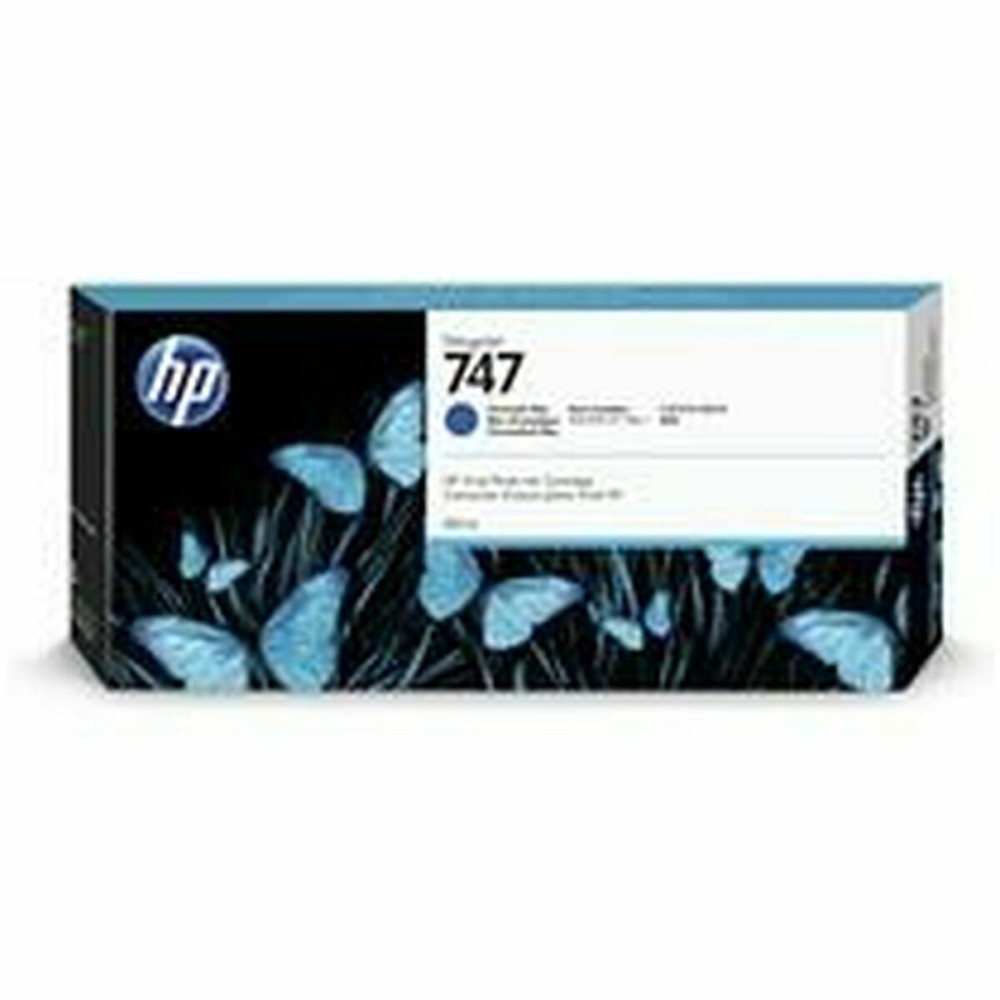 Original Ink Cartridge HP Cartucho de tinta azul cromática HP DesignJet 747 de 300 ml