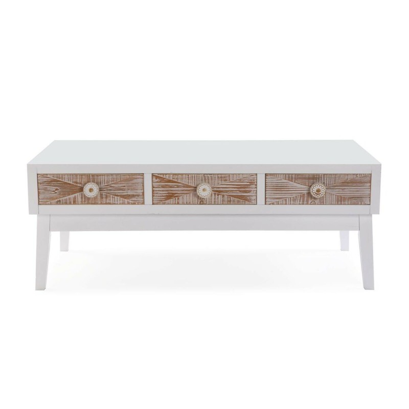 Centre Table Versa Sira Pinewood MDF Wood 60 x 41 x 110 cm