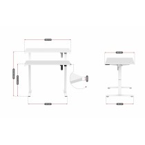 Desk Huzaro HZ-Hero 7.9 White White