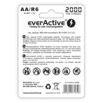 Piles Rechargeables EverActive EVHRL6-2000 2000 mAh 1,2 V