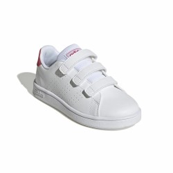 Chaussures de Running pour Enfants Adidas Advantage Court Blanc