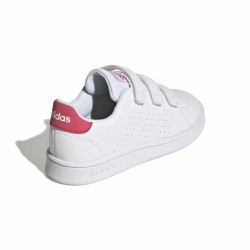 Chaussures de Running pour Enfants Adidas Advantage Court Blanc