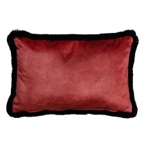 Coussin Orange Léopard 45 x 30 cm