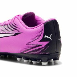 Chaussures de Football Multi-crampons pour Enfants Puma Ultra Play MG Rose foncé