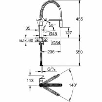 Mitigeur Grohe Professional 30361000