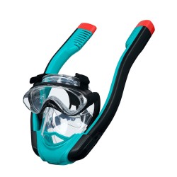 Bestway Ensemble Masque et Tube Enfant Sangle Anatomique Couleur Assortie +3 Ans Plage et Piscine 24036