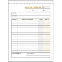 Delivery Book 15 x 21 cm (10 Units)