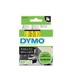 Étiquettes adhésives Dymo S0720730 Jaune Noir/Jaune