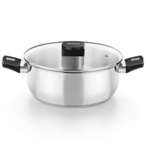 Casserole with lid Monix M240326 Steel