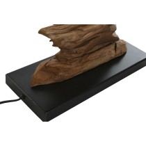 Lampe de bureau Home ESPRIT Fer bois de teck 50 X 22 X 80 cm