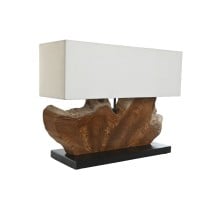 Lampe de bureau Home ESPRIT Fer bois de teck 60 X 20 X 55 cm