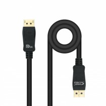 DisplayPort Cable NANOCABLE 10.15.2501 HDR 8K Ultra HD Black 1 m