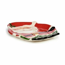 Centerpiece Red Ceramic 19,4 x 3,2 x 25,3 cm (12 Units)