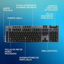 Clavier Logitech 920-012723 Noir