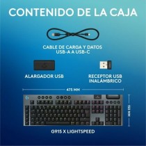 Clavier Logitech 920-012723 Noir