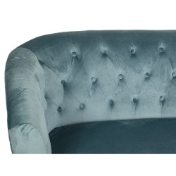 Sofa Romimex Blau 146 x 84 x 75 cm