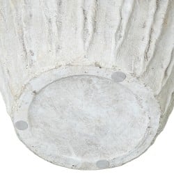 Vase Alexandra House Living Grey Ceramic 28 x 70 cm