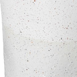 Vase Alexandra House Living Blanc Céramique 19 x 50 cm