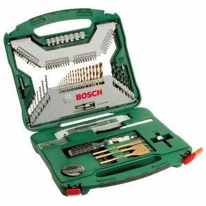 Bohrer und Bitsatz BOSCH X-Line Box Titanium 100 Stücke