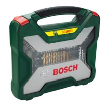 Bohrer und Bitsatz BOSCH X-Line Box Titanium 100 Stücke