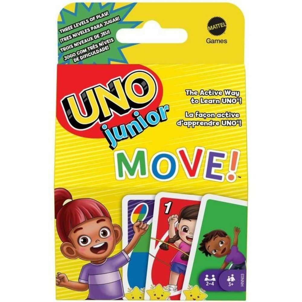 Board game Mattel Uno Junior Move!