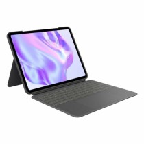 Housse pour Tablette Logitech iPad Pro 2024 Noir Espagnol Qwerty QWERTY