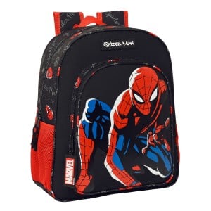 Cartable Spider-Man Hero Noir 32 X 38 X 12 cm