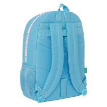 Cartable Benetton Spring Celeste 30 x 46 x 14 cm