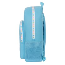 Cartable Benetton Spring Celeste 30 x 46 x 14 cm