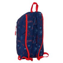 Rucksack Spider-Man Neon Mini Marineblau 22 x 39 x 10 cm