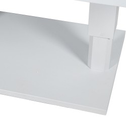 Table Alexandra House Living Blanc 140 x 82 cm Réglable