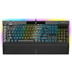 Clavier pour jeu Corsair K100 RGB Optical-Mechanical Gaming Espagnol Qwerty Noir