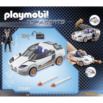 Spielset Fahrzeuge Playmobil Top Agents 71587 43 Stücke