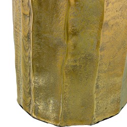 Vase Alexandra House Living Golden Aluminium 14 x 13 x 36 cm