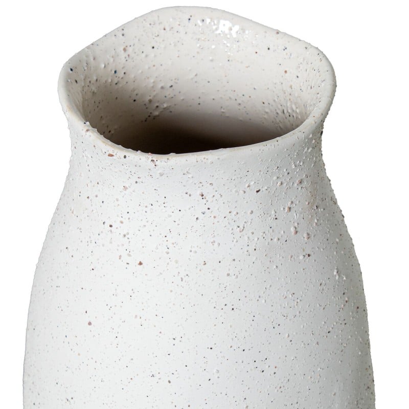 Vase Alexandra House Living Weiß aus Keramik 16 x 40 cm