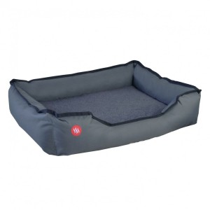 Dog Bed Glovii GPETB Grey Dark grey 8 x 19 x 6 cm