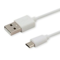 Câble USB vers micro USB Savio CL-123 Blanc 1 m