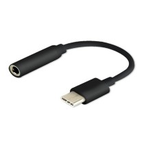 USB C-zu-Jack 3.5 mm-Adapter Savio AK-35/B Schwarz