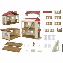 Playset Sylvanian Families Red Roof Country Home Maison miniature Lapin