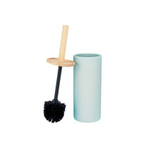 Toilet Brush Blue Wood Resin 10,2 x 38 x 10,2 cm (4 Units)