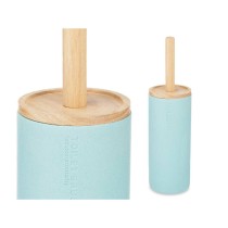 Toilet Brush Blue Wood Resin 10,2 x 38 x 10,2 cm (4 Units)