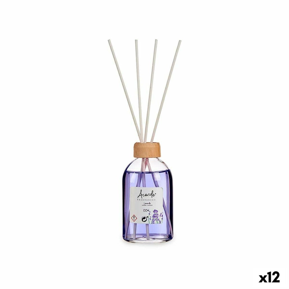 Parfümierte Stäbe Lavendel 100 ml (12 Stück)