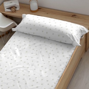 Fitted bottom sheet Kids&Cotton Kenai Multicolour