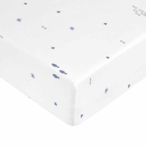 Fitted bottom sheet Kids&Cotton Tabor Multicolour 90 x 200 cm