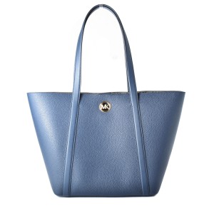 Sac-à-main Femme Michael Kors HADLEIGH NAVY Bleu 29 X 30 X 8 CM